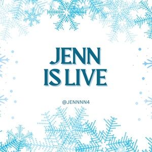 JENN is LIVE - Like to be notified!